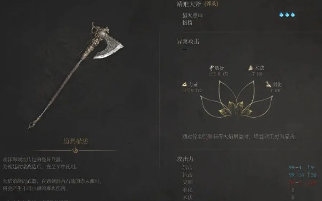 《明末渊虚之羽》大斧技能精加点法，解锁全新战斗潜力