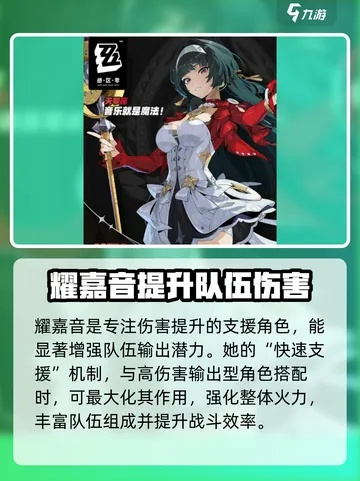 《绝区零》耀嘉音2.0升级攻略：打造最强阵容，解锁全新战术价值