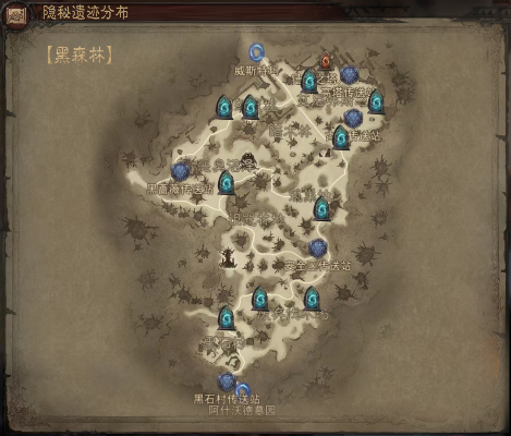 无垠大陆秘境探秘：塔祠图鉴，传奇位置全解析