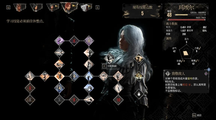 《光与影33号》玛埃尔逆刃刺攻略：逆刃刺属性解析与词条全览揭秘