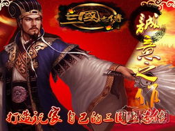 三国志立绘揭秘：英雄立志传新视角鉴赏