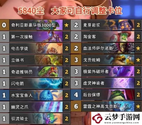 星云萨卡组搭配攻略：打造全新竞技优势