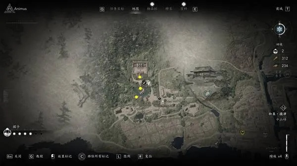 《刺客信条影》全武形位置攻略，高效收集秘籍技巧大揭秘