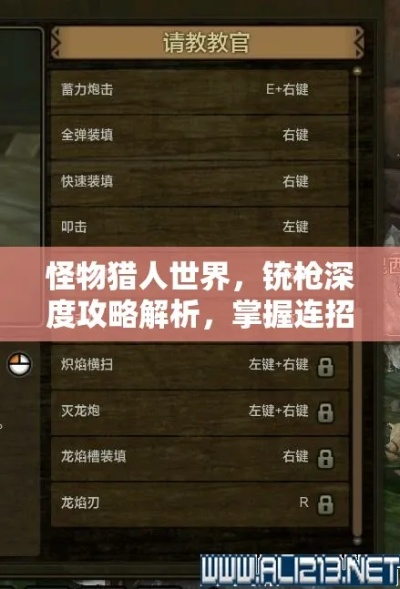 《荒野猎人》铳枪实战攻略：打造高效连招与顶级配装秘籍