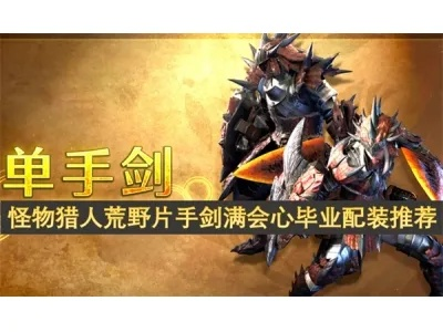 荒野猎手巅峰装备，满会心片手剑毕业攻略解析