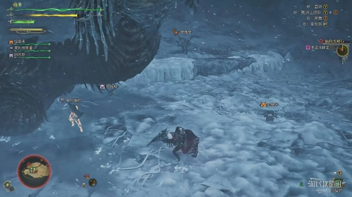 《荒野猎怪秘境探，冻峰龙剑单手行》