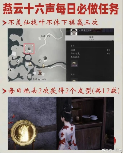 《燕云十六声》白日参辰攻略：解锁神秘声谱秘籍