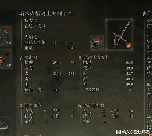 艾尔登法环焰形大剑攻略：轻松解锁神秘武器新境界