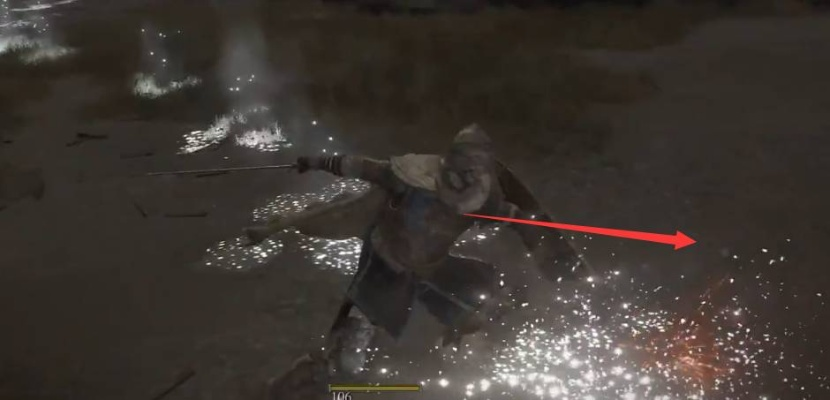 《艾尔登法环》战灰高效获取：箭步回旋斩技巧解析