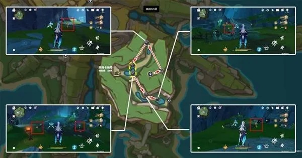 《原神》玛薇卡突破必备：高效收集枯叶紫英路线攻略分享