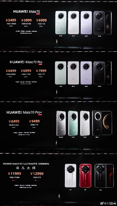 华为Mate70Pro价格揭秘：全新旗舰版售价曝光