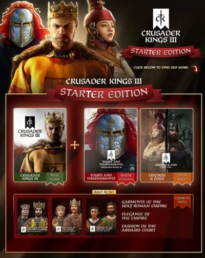 《十字军之王3》1.18.0更新揭秘：溥天之下新内容大曝光