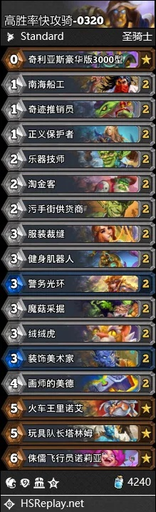 《炉石传说》快攻骑卡组攻略：打造高效竞技新策略