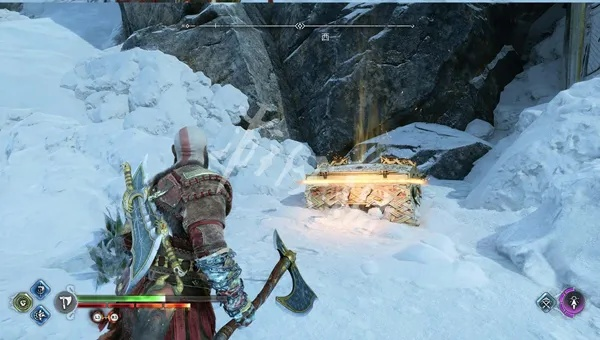 《战神5》黑曜石刀柄传奇宝箱探秘，绝世神兵藏匿之地揭晓