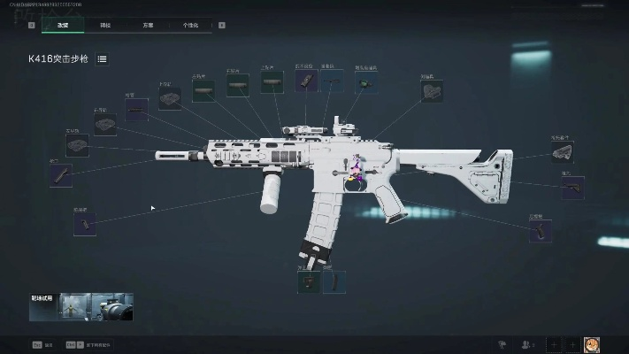 K416实战解析：三角洲行动战场深度揭秘，战术新视角