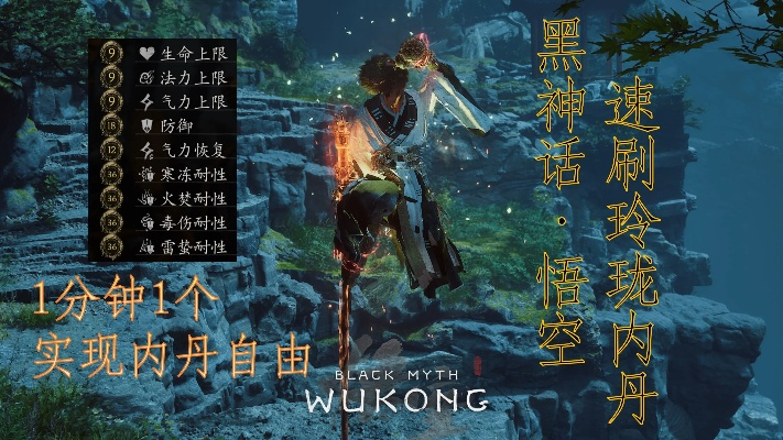 《黑神话悟空》玲珑内丹高效获取攻略，速刷秘籍大公开！