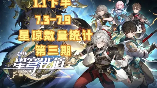 《崩坏星穹铁道》2.4下半星琼大揭秘：抽改统计一览无遗