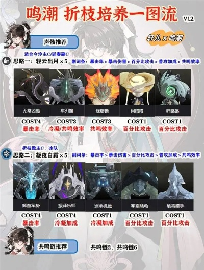 《鸣潮》1.2折枝攻略：全面解析装配队搭配与优势劣势评估