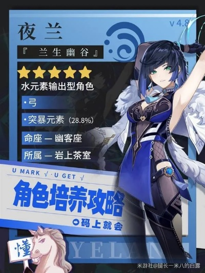 夜兰全面攻略：4.8下半夜兰出装与配队新策略解析