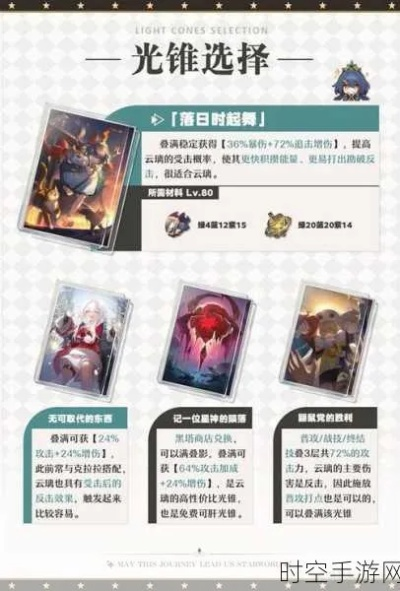 云璃全面攻略：光锥遗器搭配与顶级配队推荐解析