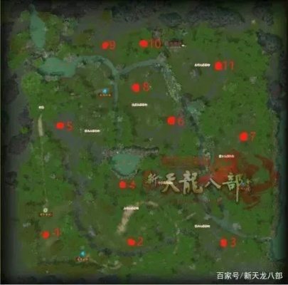 天龙八部地图隐藏点全揭秘，私服老玩家必藏的版本专属坐标攻略