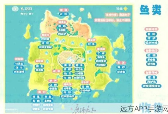 罗非鱼钓点攻略：揭秘心动小镇新钓点宝藏