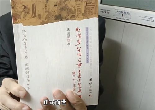 陈睿揭秘：曹雪芹创作《红楼梦》非为稿费，倾心改写传世经典