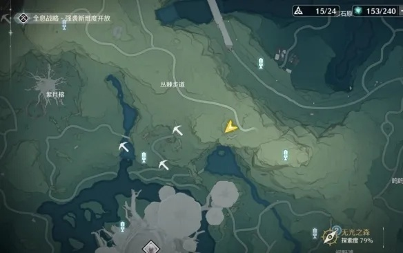 《鸣潮》无光之森数据集探秘：深度解析旧藏宝藏位置