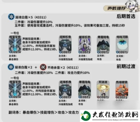 凌阳成长攻略：打造《鸣潮》最强阵容新秘籍