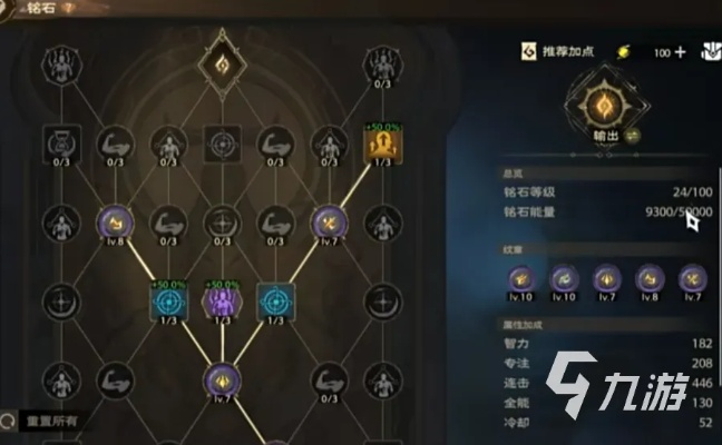 铭石系统攻略：塔瑞斯世界加点技巧深度解析