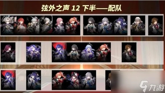 《崩坏星穹铁道》阵容攻略：弦外之声通关必备阵容解析