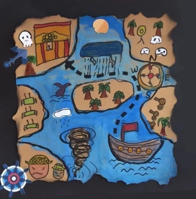 《鸣潮》宝藏寻宝秘籍：独家揭秘破旧简笔画藏宝图