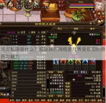 567tl天龙发布网，私服选择失误为何总让玩家亏本？