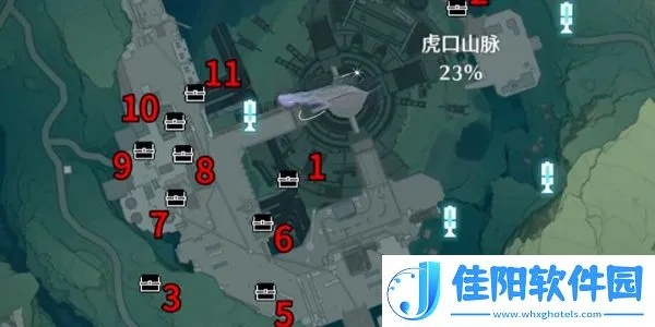 《鸣潮》虎口山脉全探索攻略：宝箱收集秘籍领跑指南