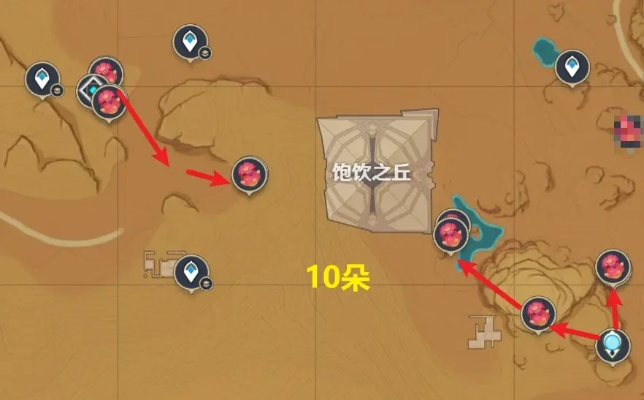 《原神》赤念果高效采集攻略：地图详尽位置解析新技巧