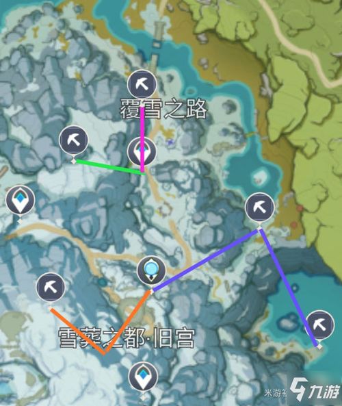 《原神》星银矿石高效采集路线攻略，揭秘全新刷新点位技巧