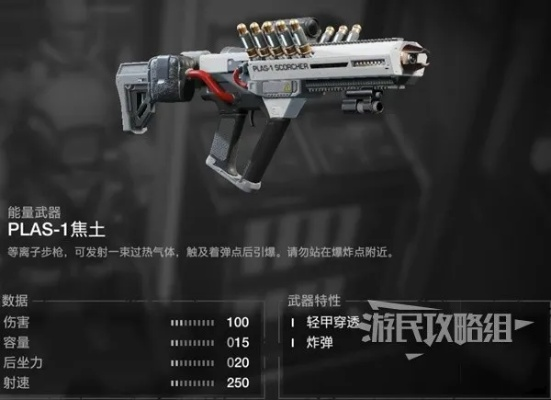 《地狱潜者2》武器攻略：精选配装与独特护甲特性解析