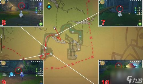 《原神》白铁矿车高效采集攻略，路线图解析新视角