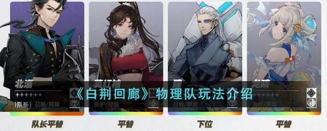 《白荆回廊》公测攻略：节奏榜解析+队伍搭配秘籍大公开