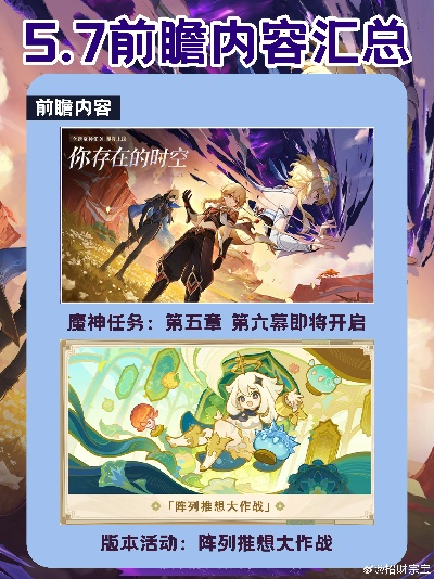 《原神》4.3下半活动前瞻：揭秘新价值，探险奇遇启程