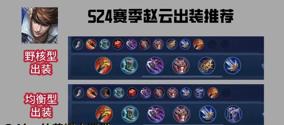 S34赛季赵云重做解析：全新出装攻略深度揭秘