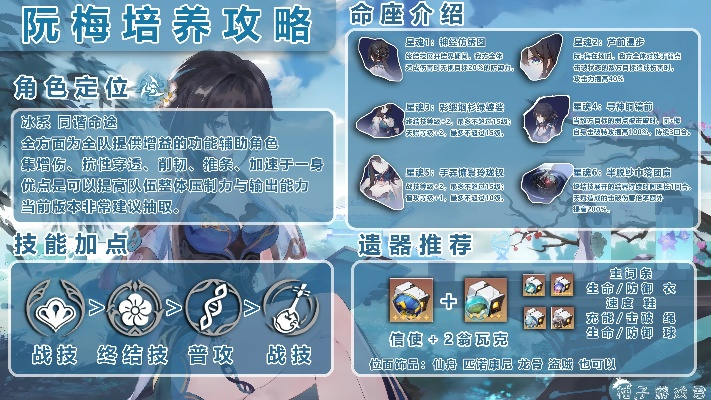 《崩坏星穹铁道》阮梅技能深度剖析，打造最强配装攻略！