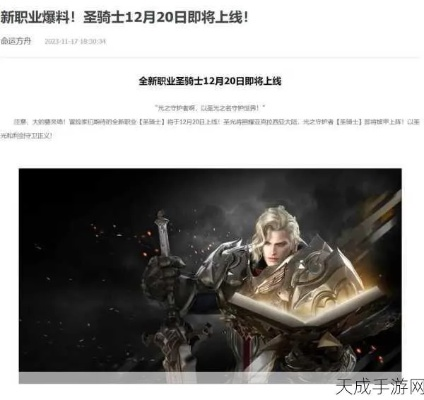 圣骑士荣耀揭秘：命运方舟战士新价值解析