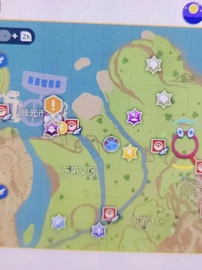 七彩陨星藏宝图，《宝可梦朱紫》七色小陨星位置大揭秘！