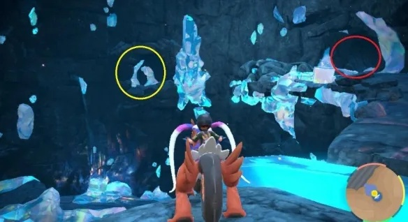 《宝可梦朱紫》星晶地龙洞窟入口攻略，探秘神秘星晶地龙藏身之地