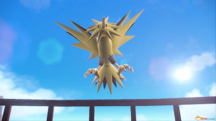 《宝可梦朱紫》蓝盘DLC神兽闪电鸟藏匿点大揭秘，探秘点心大叔神秘踪迹