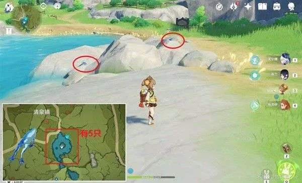 《原神》图形对抗实验第三日攻略：揭秘蓝色动物藏匿秘境