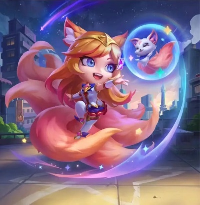 《云顶之弈》K/DA阿狸惊艳降临！原画美得令人心动，英雄魅力无法抵挡！