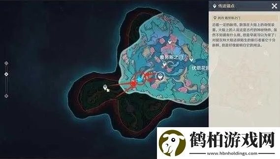 《原神》4.2新地图攻略：深度解析锚点位置与开图路线技巧揭秘