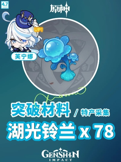 芙宁娜突破必备！湖光铃兰高效收集攻略新解法